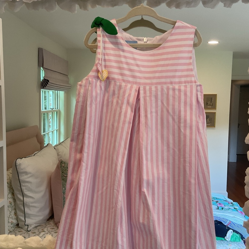 Bella Bliss Pink Striped Dress